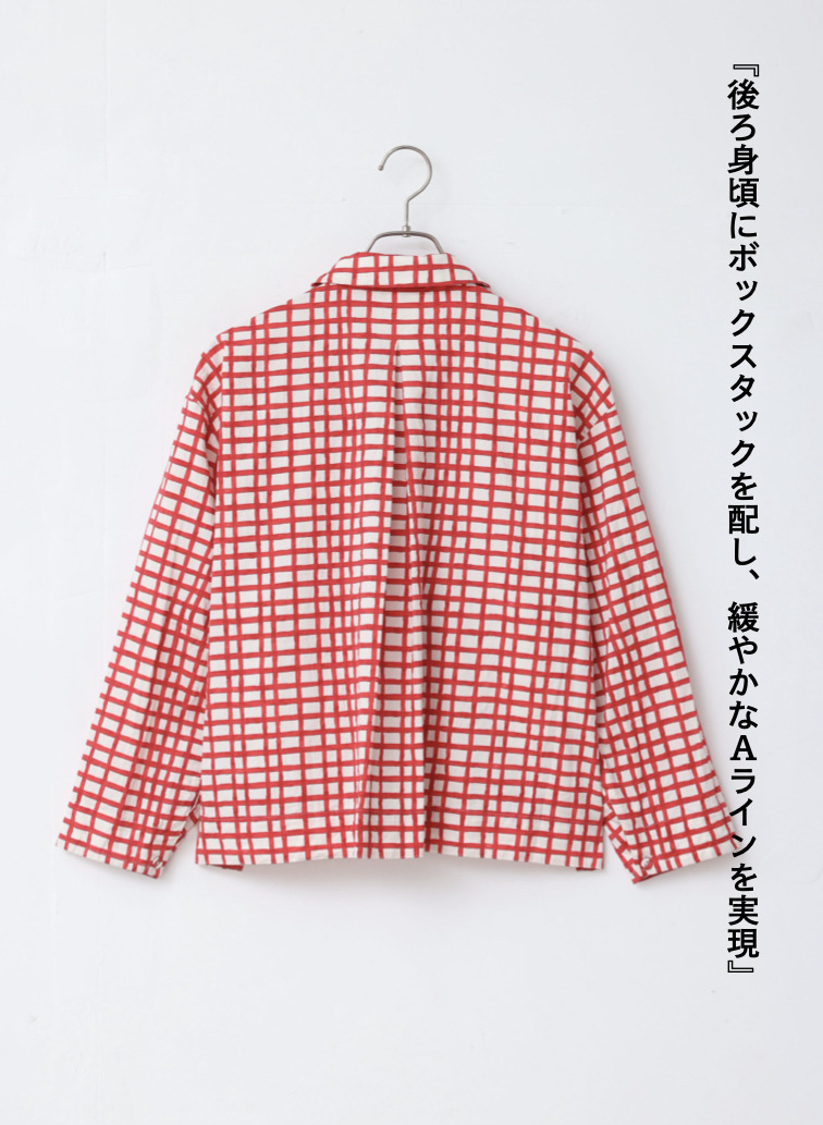 フロントポケットシャツ 詳細画像 Red 6