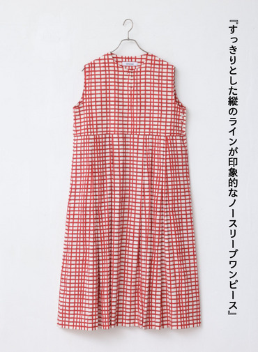 ノースリーブワンピース 詳細画像 Red 5