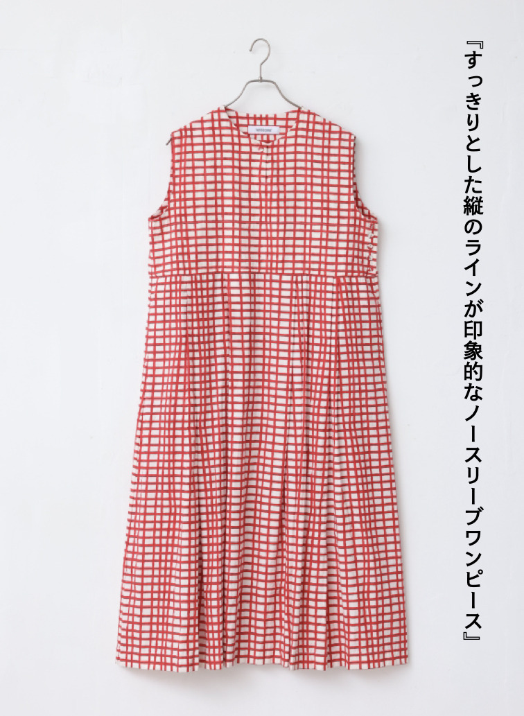 ノースリーブワンピース 詳細画像 Red 5