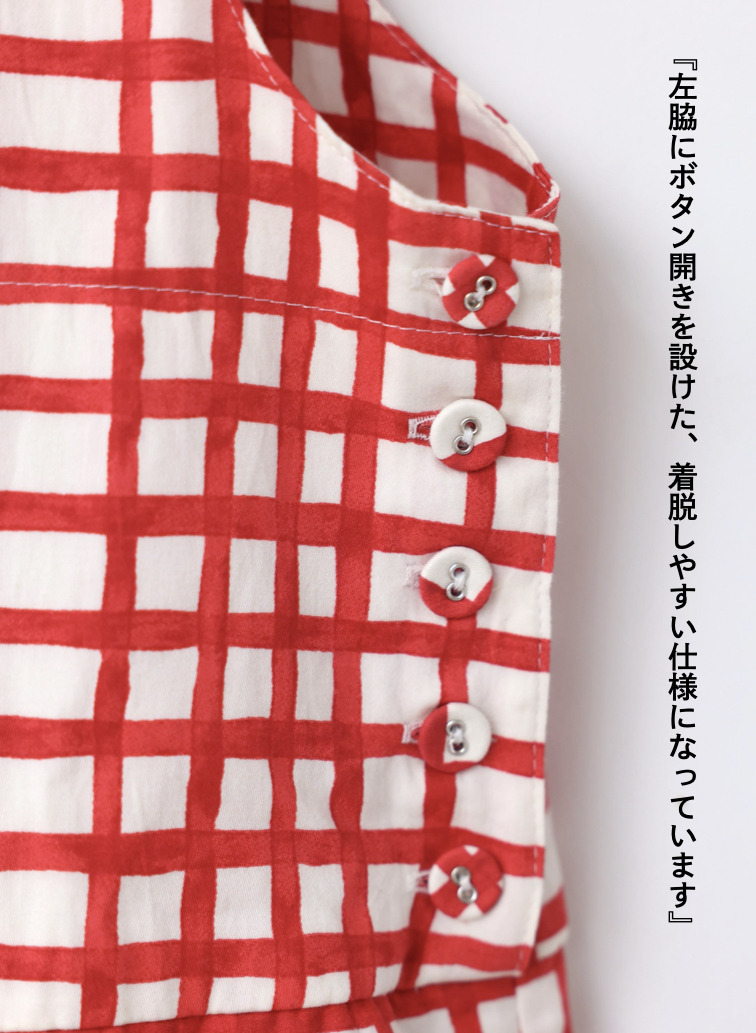 ノースリーブワンピース 詳細画像 Red 9