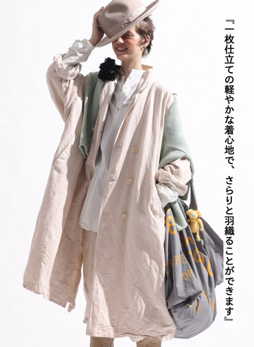 ダブルボタンコート 詳細画像 Pink 2