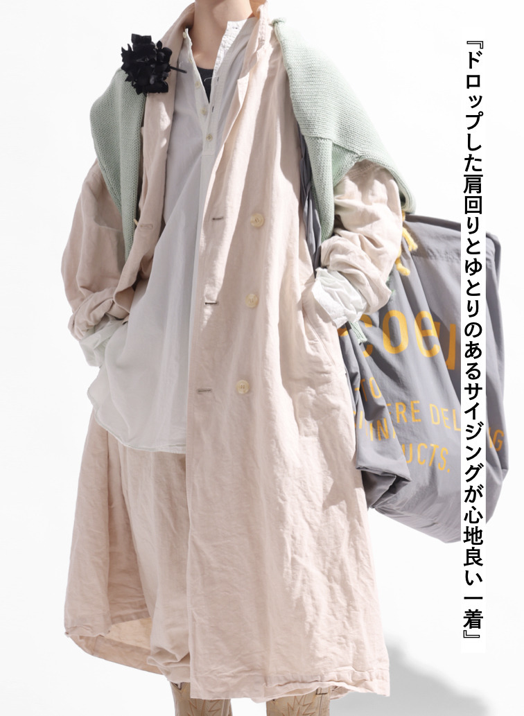ダブルボタンコート 詳細画像 Pink 4