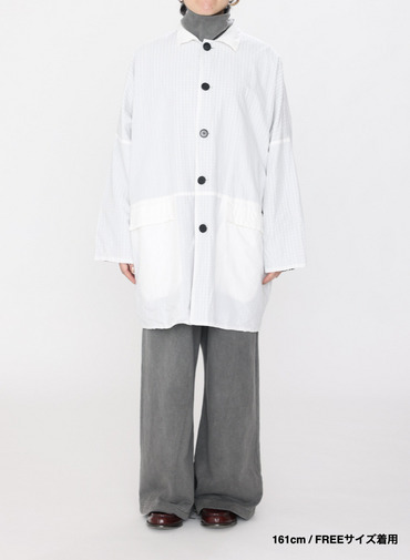 ボックスハーフコート 詳細画像 White 10