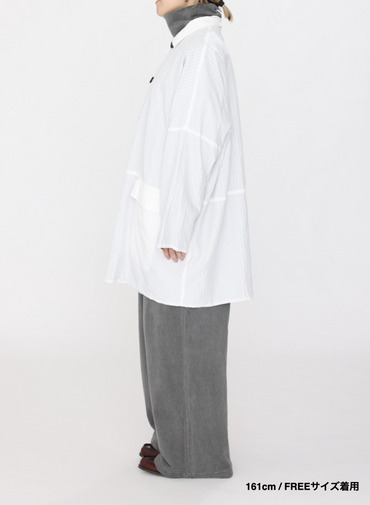 ボックスハーフコート 詳細画像 White 11