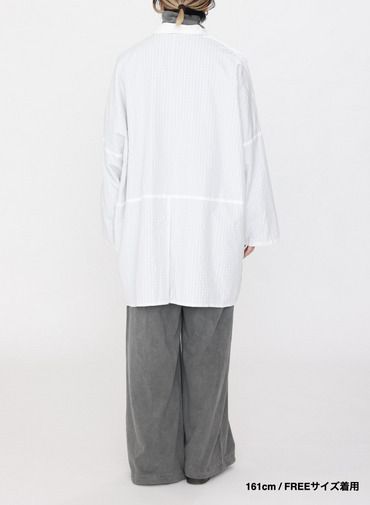 ボックスハーフコート 詳細画像 White 12