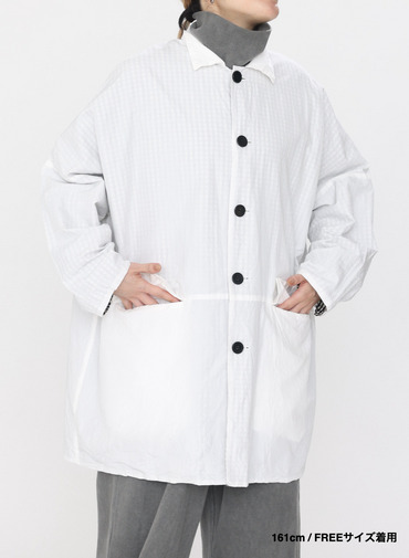 ボックスハーフコート 詳細画像 White 15