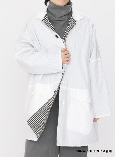 ボックスハーフコート 詳細画像 White 17