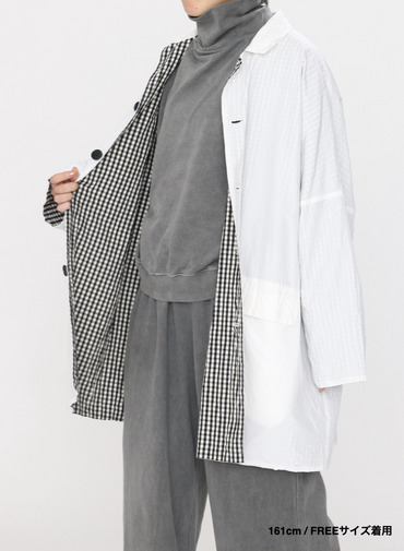 ボックスハーフコート 詳細画像 White 19