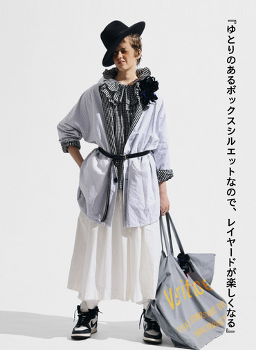 ボックスハーフコート 詳細画像 White 2