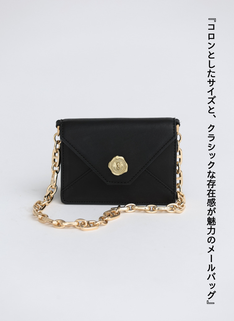 チェーンミニバッグ 詳細画像 Black 1