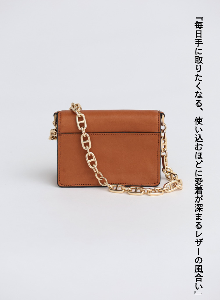チェーンミニバッグ 詳細画像 Camel 4