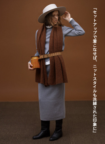 ダブルフェイススリム型クルーネック 詳細画像 Gray 4