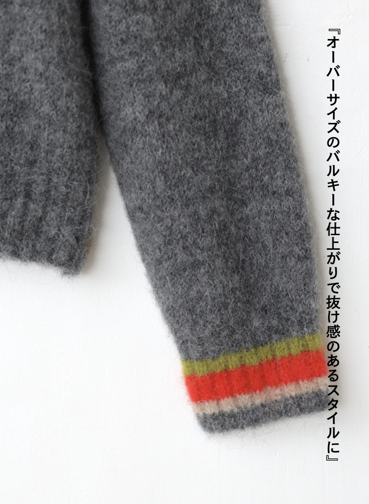 【ESSENTIALS】チルデンVネックプルオーバー 詳細画像 Gray 8