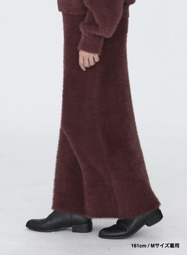 シャギータイトスカート 詳細画像 Wine Red 13