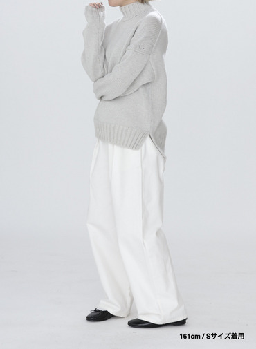 ハイネックニット 詳細画像 Light Gray 5