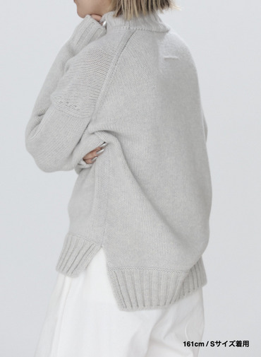 ハイネックニット 詳細画像 Light Gray 8