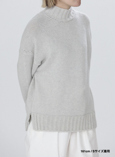 ハイネックニット 詳細画像 Light Gray 9