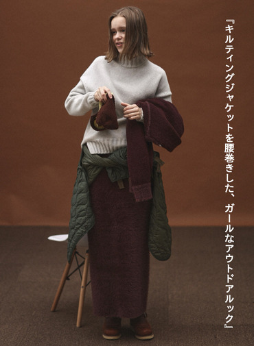 ハイネックニット 詳細画像 Light Gray 3