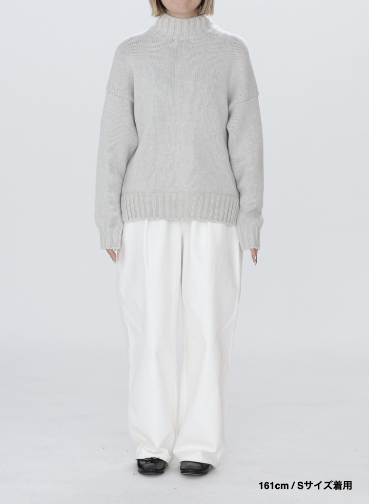 ハイネックニット 詳細画像 Light Gray 1