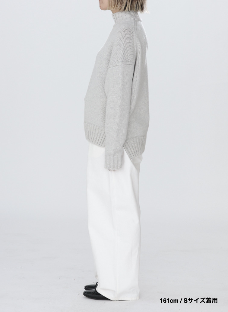 ハイネックニット 詳細画像 Light Gray 2