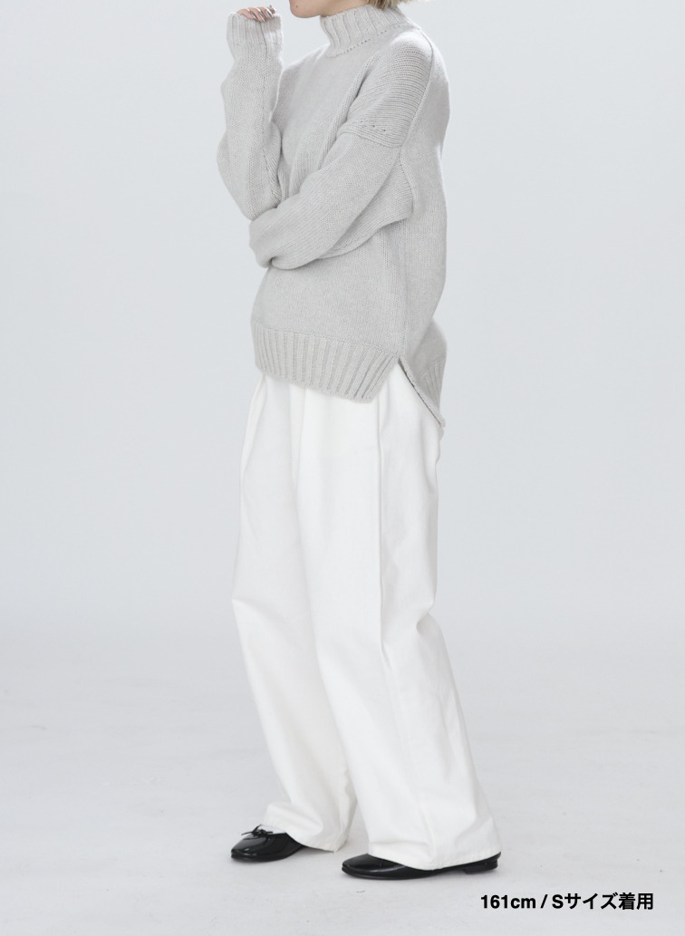 ハイネックニット 詳細画像 Light Gray 5