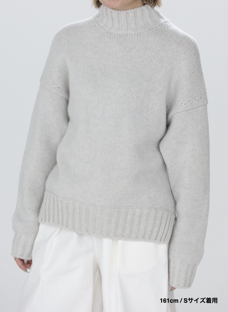 ハイネックニット 詳細画像 Light Gray 6