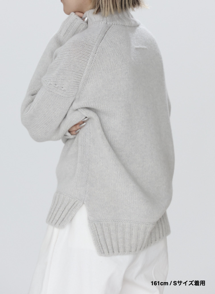 ハイネックニット 詳細画像 Light Gray 8