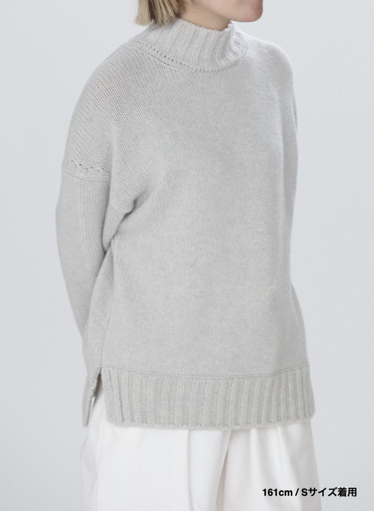 ハイネックニット 詳細画像 Light Gray 9