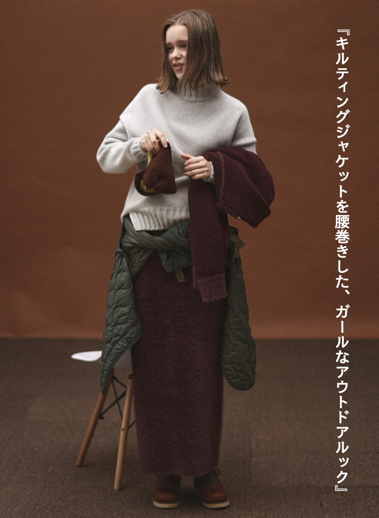 ハイネックニット 詳細画像 Light Gray 3