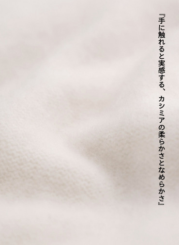 カシミヤストール 詳細画像 Off White 6