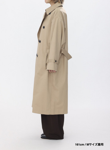 【ESSENTIALS】オーバーサイズトレンチコート / WEST POINT OVERSIZED TRENCH COAT 詳細画像 Beige 13