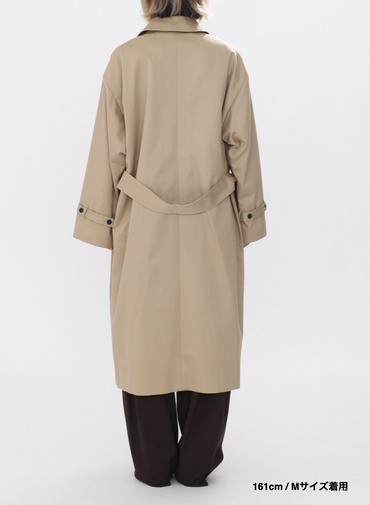 【ESSENTIALS】オーバーサイズトレンチコート / WEST POINT OVERSIZED TRENCH COAT 詳細画像 Beige 14