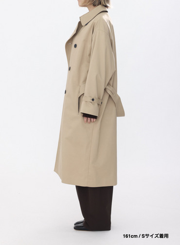 【ESSENTIALS】オーバーサイズトレンチコート / WEST POINT OVERSIZED TRENCH COAT 詳細画像 Beige 3