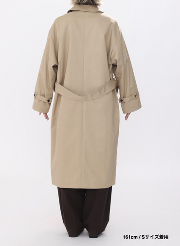 【ESSENTIALS】オーバーサイズトレンチコート / WEST POINT OVERSIZED TRENCH COAT 詳細画像 Beige 4