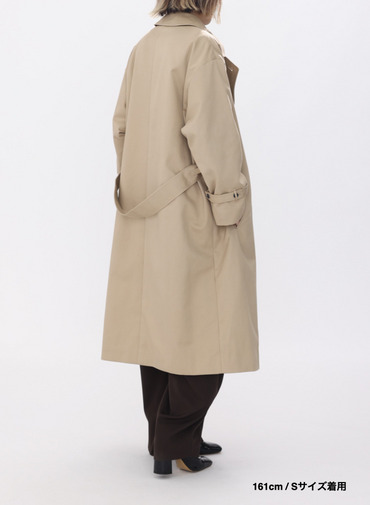 【ESSENTIALS】オーバーサイズトレンチコート / WEST POINT OVERSIZED TRENCH COAT 詳細画像 Beige 6