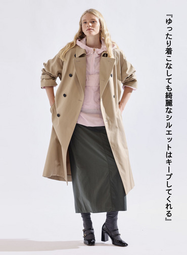 【ESSENTIALS】オーバーサイズトレンチコート / WEST POINT OVERSIZED TRENCH COAT 詳細画像 Beige 7