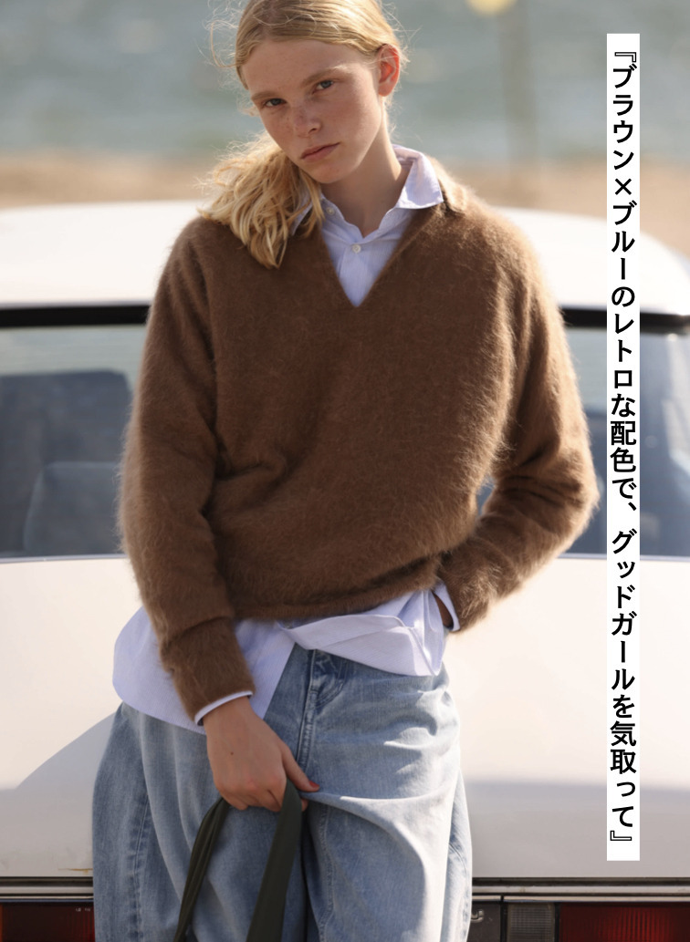 ストライプオーバーサイズシャツ / GIZA COMPACT STRIPE OVERSIZED SHIRTS 詳細画像 Blue 9