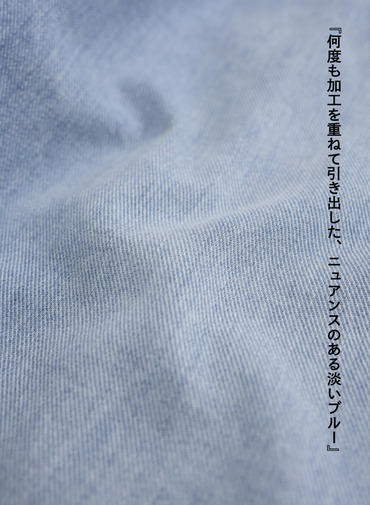 デニムストレートパンツ / DENIM STRAIGHT PANTS 詳細画像 Indigo 11