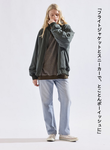 デニムストレートパンツ / DENIM STRAIGHT PANTS 詳細画像 Indigo 4