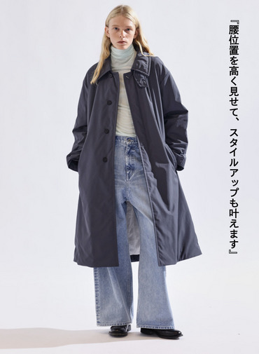 デニムワイドパンツ / DENIM WIDE PANTS 詳細画像 Indigo 4