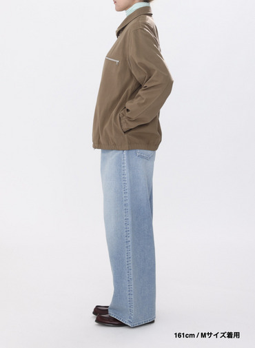 ハリントンジャケット / COTTON GABARDINE HARRNGTON JACKET 詳細画像 Camel 2