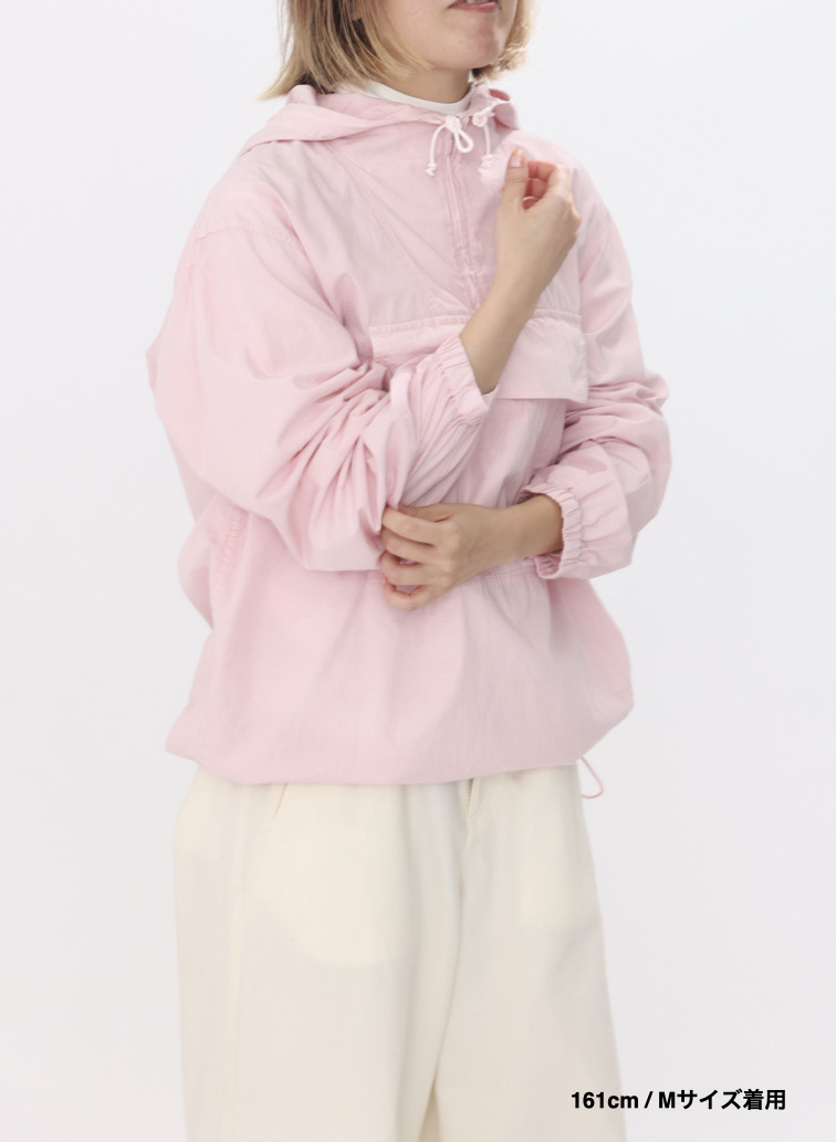 アノラックパーカー / COTTON CASHMERE LAWN ANORAK PARKA 詳細画像 Pink 11