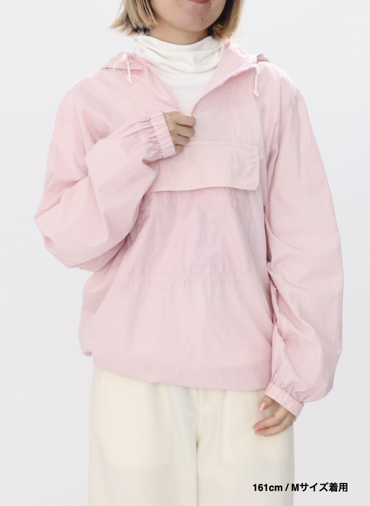 アノラックパーカー / COTTON CASHMERE LAWN ANORAK PARKA 詳細画像 Pink 7