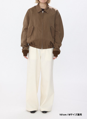 フライトジャケット / CRISPY TWILL FLIGHT JACKET 詳細画像 Camel 12