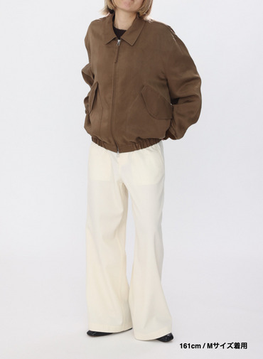 フライトジャケット / CRISPY TWILL FLIGHT JACKET 詳細画像 Camel 15