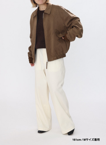フライトジャケット / CRISPY TWILL FLIGHT JACKET 詳細画像 Camel 16