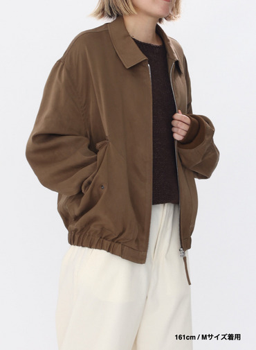 フライトジャケット / CRISPY TWILL FLIGHT JACKET 詳細画像 Camel 18