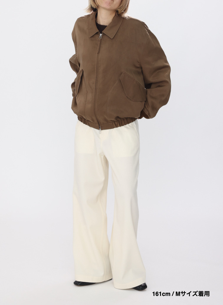 フライトジャケット / CRISPY TWILL FLIGHT JACKET 詳細画像 Camel 15