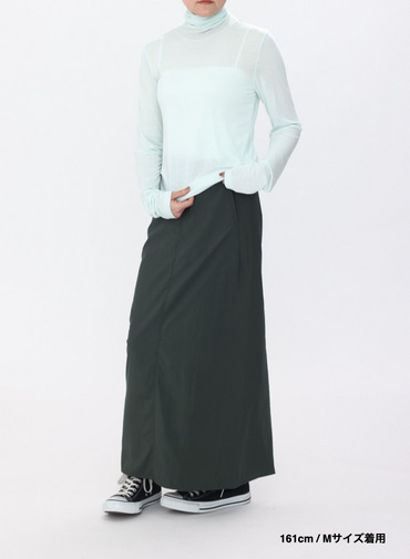 タートルネックプルオーバー / MODAL SILK JERSEY TURTLENECK PULLOVER 詳細画像 Peppermint Green 12