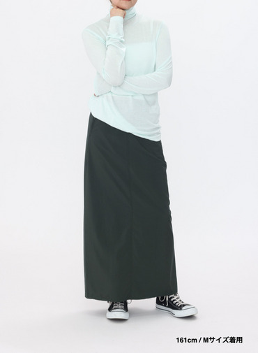 タートルネックプルオーバー / MODAL SILK JERSEY TURTLENECK PULLOVER 詳細画像 Peppermint Green 13